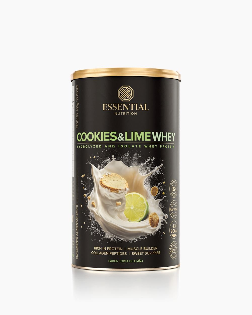 Whey Essential Cookies & Limão